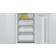 Bosch KIN85NFF0G Integrated, White