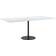 vidaXL Marble Effect Plateau de table