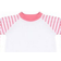 Larkwood Childrens Striped Pyjama - Pink Stripe