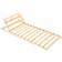 vidaXL Slatted Bed Base with 13 Slats Adjustable Head Sengeramme 90X200cm