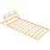 vidaXL Slatted Bed Base with 13 Slats Adjustable Head Sengeramme 80X200cm