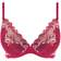 Wacoal Lace Perfection Plunge Push Up Bra - Cerise