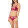 Wacoal Lace Perfection Plunge Push Up Bra - Cerise