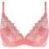 Wacoal Lace Perfection Plunge Push Up Bra - Strawberry Ice