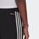 Adidas Designed 2 Move 3-Stripes 7/8 Pants - Black/White