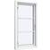 Sparvinduer BH0103 Træ Sideswing Vindue med 2-lags glas 60x120cm