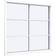 Sparvinduer FK0105 Træ Fast vindue Vindue med 2-lags glas 90x120cm