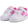 Adidas Toddlers Forum Low - Cloud White/Cloud White/Screaming Pink