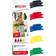 Edding 4600 Textile Marker Basic Colors 1mm 5-pack