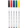 Edding 4600 Textile Marker Basic Colors 1mm 5-pack
