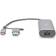 Digitus USB C/USB A-RJ45 M-F 0.2m