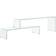 vidaXL Tempered Glass Soffbord 30x110cm 2st