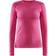 Craft Core Dry Active Comfort Ls W - Vaaleanpunainen