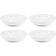 Sabichi Watercolour Hearts Soup Bowl 22.9cm 4pcs