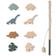 Liewood Sebastian Fishing Game Dino Hunter Green Multi Mix