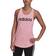 adidas Essentials Loose Logo Tank Top - Light Pink/Black