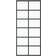 vidaXL - Sliding Door Clear Glass (90x205cm)