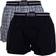 HUGO BOSS Cotton Poplin Pyjama Shorts 2-pack - Dark Blue