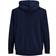 Jack & Jones JJEBASIC Sweat Zip Hood Noos PS Maglione Cardigan Navy Blazer