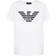 Emporio Armani Pima Jersey T-shirt with Logo - White (8N4TN5)