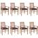 vidaXL 3072973 8-pack Garden Dining Chair