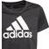 Adidas Girl's Designed To Move AeroReady T-shirt - Black/White (GN1442)