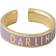 Design Letters Word Candy Ring - Gold/Purple