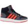 Adidas Kid's Hoops 2.0 Mid - Core Black/Solar Red/Grey