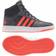 Adidas Kid's Hoops 2.0 Mid - Core Black/Solar Red/Grey