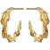 Maanesten Nino Earrings - Gold
