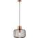 Endon Lighting Nicola Cylinder Cage Pendant Lamp 30cm