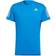 Adidas Own The Run T-shirt Men - Blue Rush/Reflective Silver