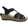 Rieker Sling Back Sandal - Blue