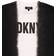 DKNY Logo T-Shirt - Black with White