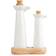 Olympia Whiteware Distributeur d'Huile et de Vinaigre 2pcs