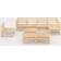 vidaXL 3075629 Loungeset, 1 Bord inkl. 8 Soffor