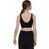 adidas Women's Essentials 3-Stripes Crop Top - Black/White