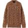 Scotch & Soda Chunky Cable Knit Sweater - Brown