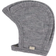 MarMar Copenhagen Hoody Wool Pointelle Hat- Grey Melange