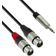 Adam Hall 3.5mm-2XLR M-F 3m