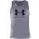 Under Armour Sportstyle Logo Tank Top Men - Steel Light Heather/Black