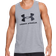 Under Armour Sportstyle Logo Tank Top Men - Steel Light Heather/Black