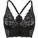 Gossard Glitter Deep V Wired Bralette - Black