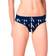 Calvin Klein CK One Plush Bikini Brief - Plush CK1 Print/Blue/Shadow