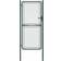 vidaXL Garden Gate Steel 100x225cm