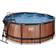 Exit Toys Round Wood Pool Set Ø3.6x1.22m