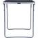 vidaXL Campingtafel Inklapbaar Met Metalen Frame 80 x 60 cm Grijs