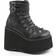 Demonia Kera-21 - Black Vegan Leather