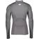 Under Armour Compression Mock da Uomo - Charcoal Light Heather/Nero