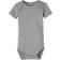 Name It Short Sleeved Bodysuit 3-pack - Grey/Grey Melange (13192803)